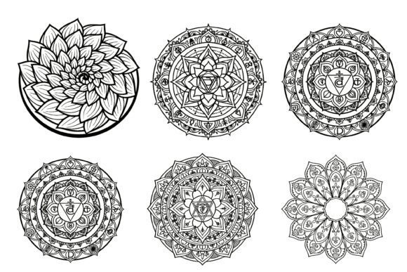 Download Lotus Mandala Dreamcatcher Coloring Page - Premium Resources