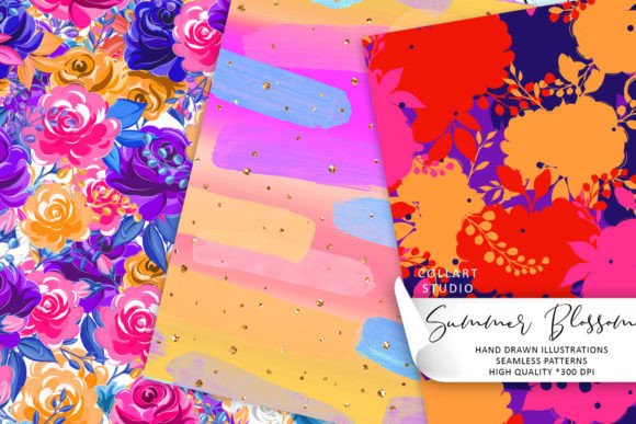 Download Floral Patterns, Seamless Papers, Roses - Premium Resources