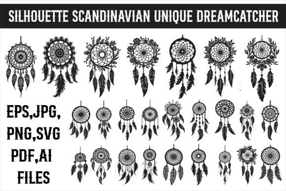 Download Scandinavian Unique Dreamcatcher Design - Premium Resources
