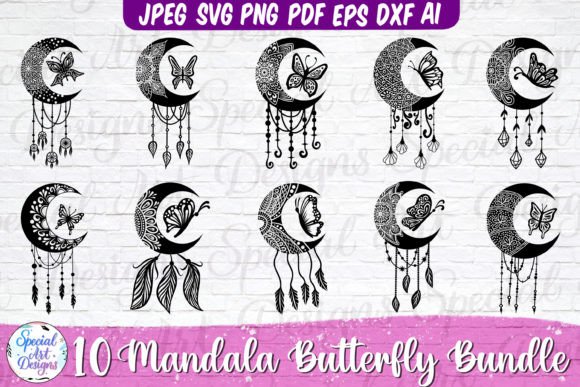 Download Mandala Butterfly Dreamcatcher Svg - Premium Resources